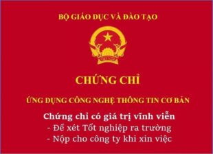 TUYỂN SINH LỚP ÔN – THI VÀ CẤP CHỨNG CHỈ ỨNG DỤNG CÔNG NGHỆ THÔNG TIN CƠ BẢN