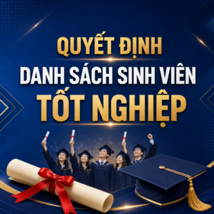 Danh sách sinh viên được công nhận tốt nghiệp