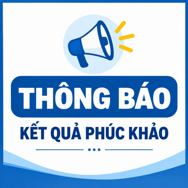 Phúc khảo học kỳ III năm học 2025–2026